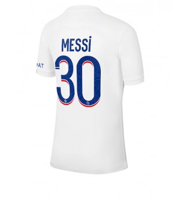 Paris Saint-Germain Lionel Messi #30 Tredjedrakt 2022-23 Kortermet